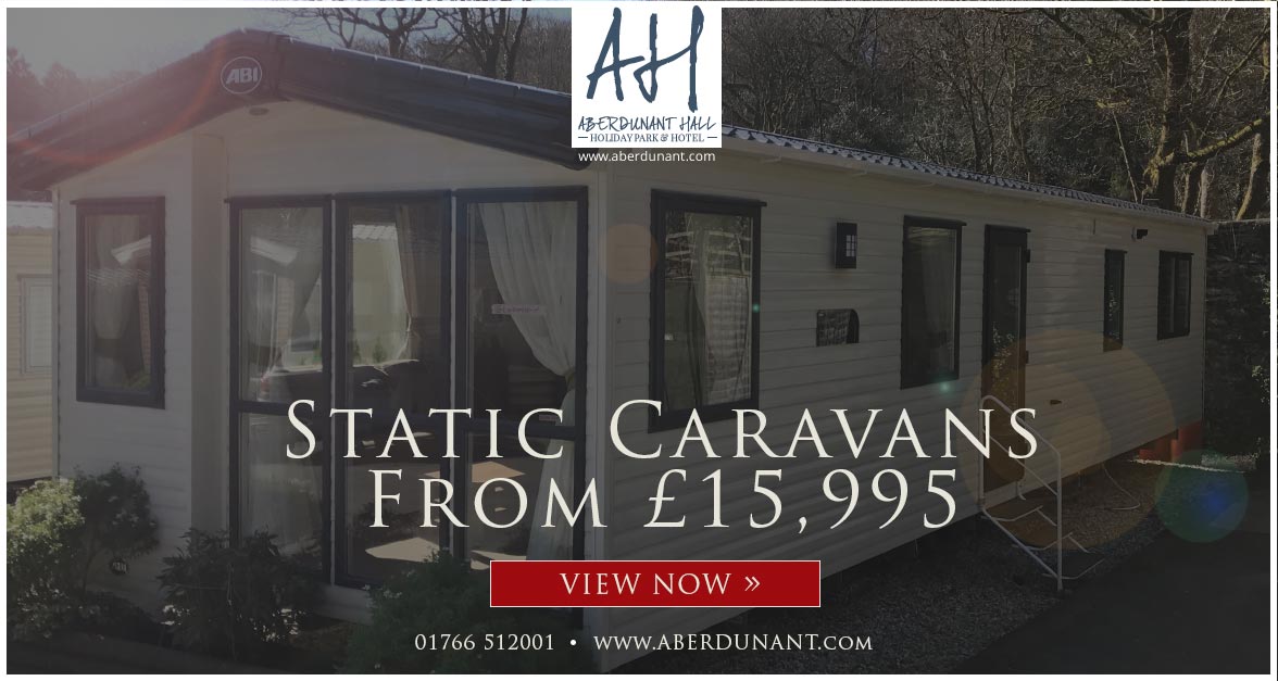 Static Caravans For Sale in North Wales | Aberdunant Hall