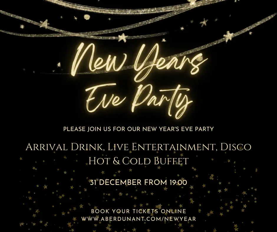 New Years Eve at Aberdunant Hall